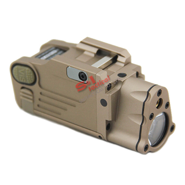Tactical CNC Making SBAL-PL LED Weapon Light With Red Laser DE